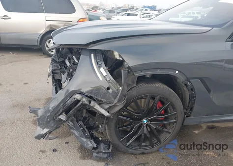2022 BMW X6 M50I from USA, damaged, VIN 5UXCY8C05N9K57107